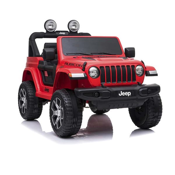 Devessport Radiostyrd Elbil Jeep Wrangler Röd 3-6 Years