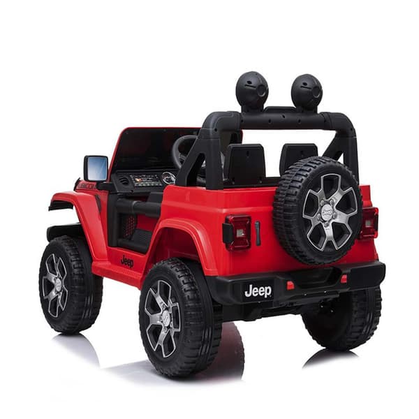 Devessport Radiostyrd Elbil Jeep Wrangler Röd 3-6 Years