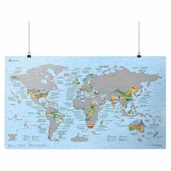 Awesome Maps Raaputa Ja Löydä Monivärinen