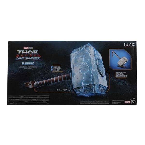 Marvel Legends Series Elektronisk Hammer Thor Love And Thunder Mjolnir Flerfarvet