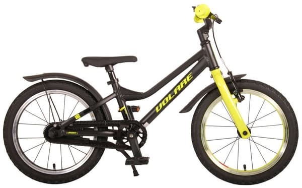 Volare - Childrens Bicycle 16 - Black/Lime Green CB Alloy Ultra Light (21674)