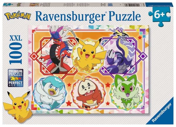 Ravensburger - Puzzle Pokmon 100p