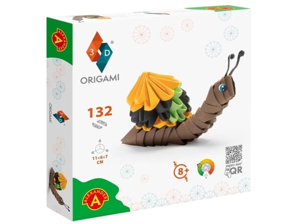 Origami 3D - Snegl