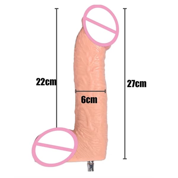 Sexmaskine tilbehør, Vac-u-Lock kompatibilitet, vaginal og anal stimulation., FS-08