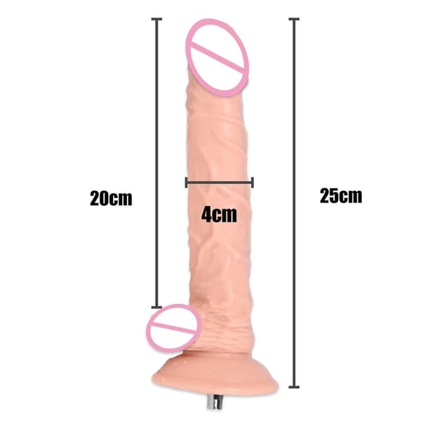 Sexmaskine tilbehør, Vac-u-Lock kompatibilitet, vaginal og anal stimulation., FS-08