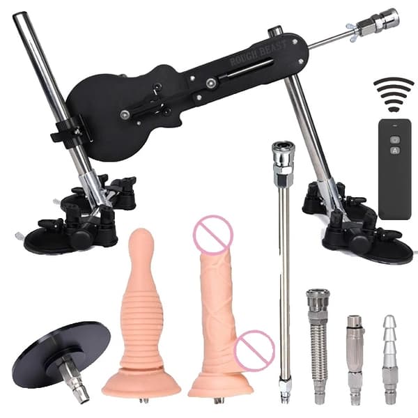 Automatisk Sexmaskine, Trådløs, Teleskopisk, 523-Standard Style