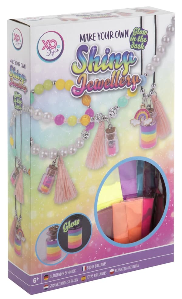 XO Style - Shiny Jewellery Kit - Glow in the dark (240014)