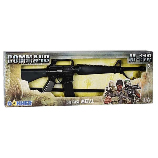Gonher Överfall Cohano Rifle 8 Skott 72x24x5 Centimeter Guld
