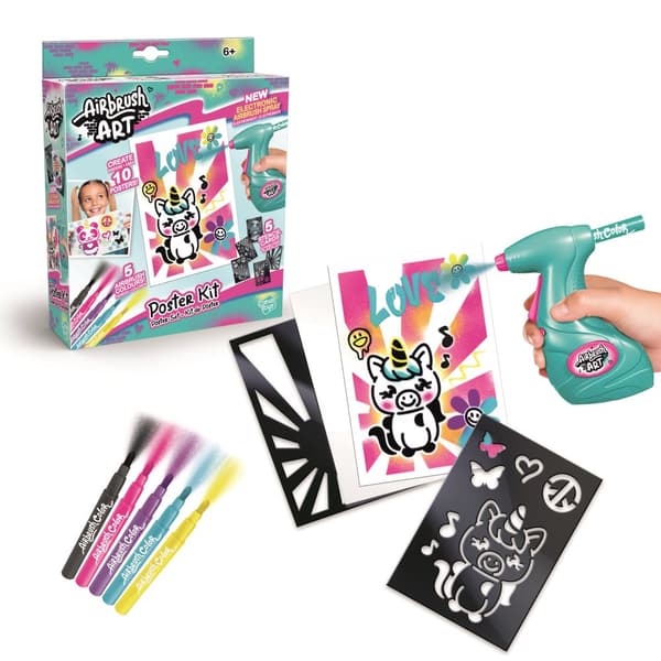 Airbrush Art - Mini Poster Kit (11015)