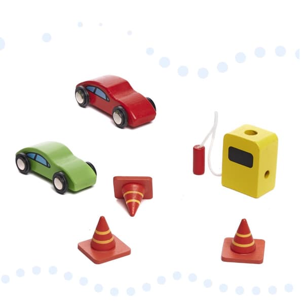 LULILO BENINO kaksikerroksinen puinen autotalli parkkipaikka