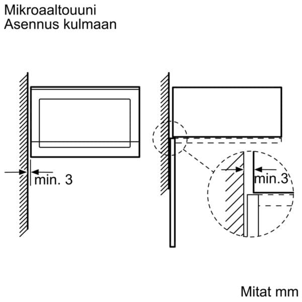 Bosch BFL524MB0 Serie 6 -mikroaaltouuni, musta