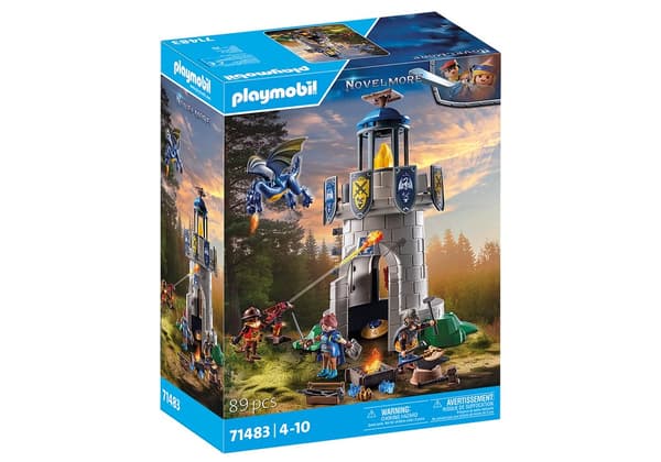 Playmobil - Knights tower with smith and dragon (71483)