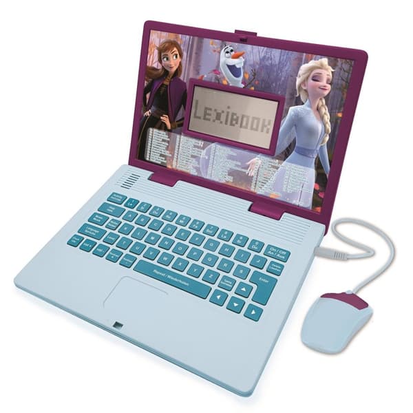 Lexibook - Frozen Bilingual Educational laptop 124 activities (ENG) (JC598FZi3)