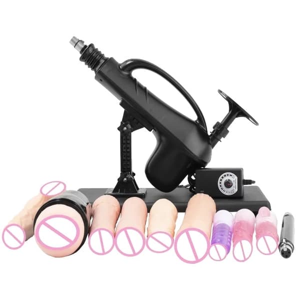 Sexmaskine, Automatisk Betjening, Store Dildoer, Pakke 29