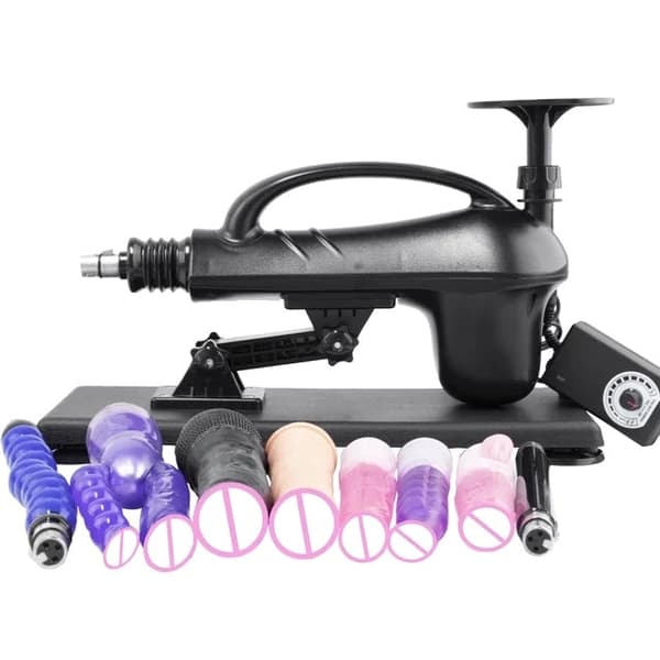 Sexmaskine, Automatisk Betjening, Store Dildoer, Pakke 29