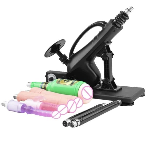 Sexmaskine, Automatisk Betjening, Store Dildoer, Pakke 29