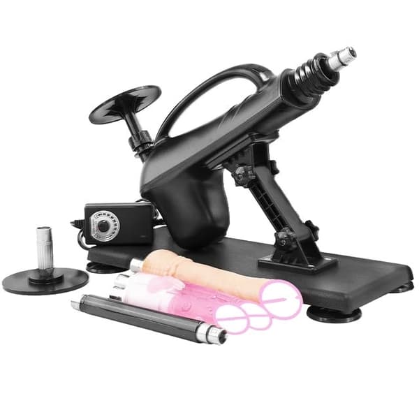 Sexmaskine, Automatisk Betjening, Store Dildoer, Pakke 29