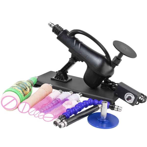Sexmaskine, Automatisk Betjening, Store Dildoer, Pakke 29