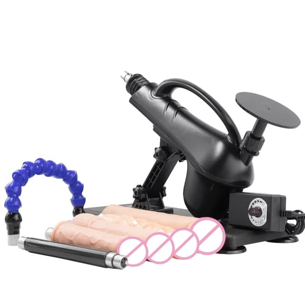 Sexmaskine, Automatisk Betjening, Store Dildoer, Pakke 29 Package 14