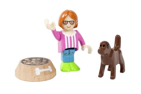 BRIO Figur med hund 33952