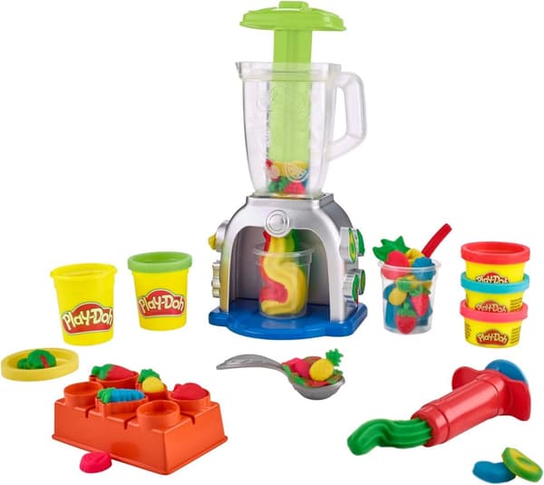 Play-Doh - Swirlin Smoothies Toy Blender Playset (F9142)