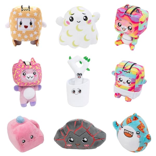 LANKYBOX MYSTERY MINI PLUSHIES ASS CDU (20232)