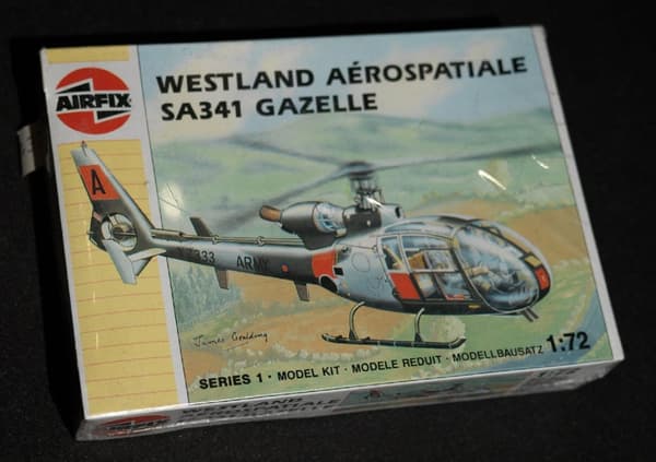 AIRFIX WESTLAND AEROSPATIALE SA341 GAZELLE 1059 Byggsats