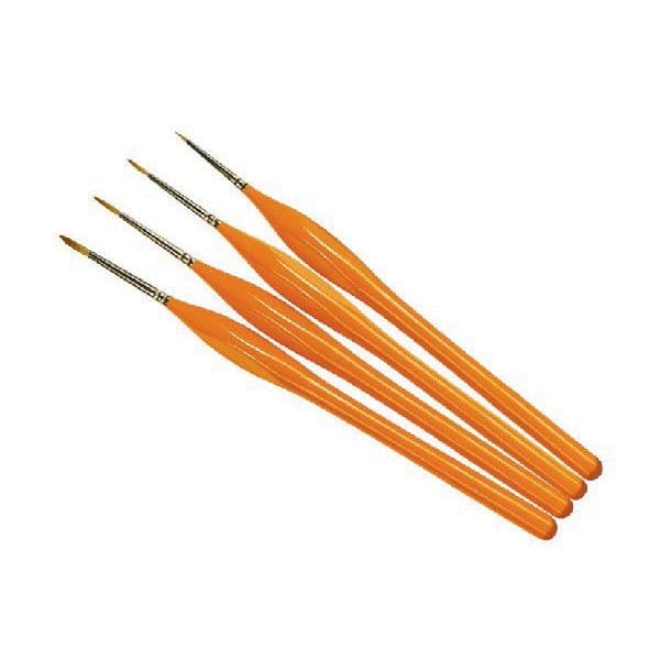 HUMBROL Brushes detail synthetic egonomic size 00, 0, 1, 2 AG4301