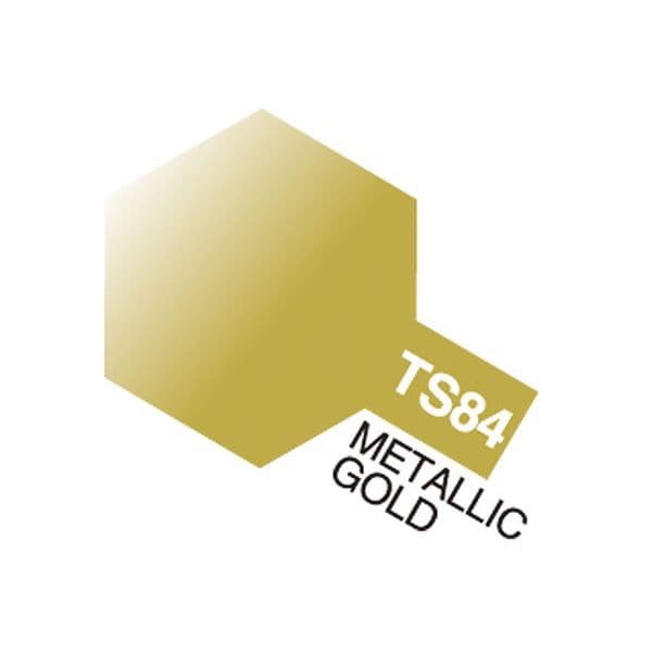 TAMIYA TS-84 Metallic Gold 85084 färg, farve, väri