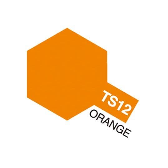 TAMIYA TS-12 Orange 85012 färg, farve, väri