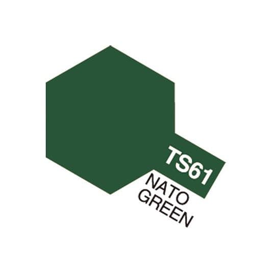 TAMIYA TS-61 NATO Green 85061 färg, farve, väri