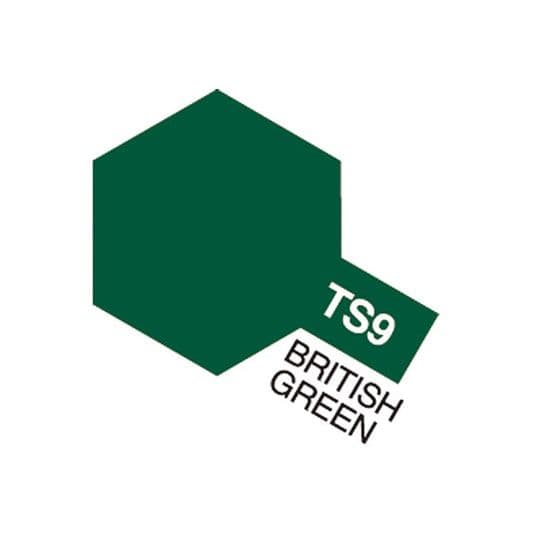 TAMIYA TS-9 British Green 85009 färg, farve, väri