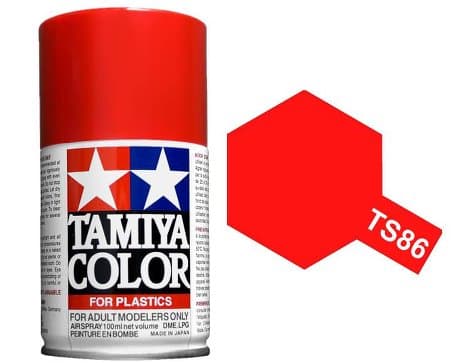 TAMIYA TS-86 Ren röd 85086