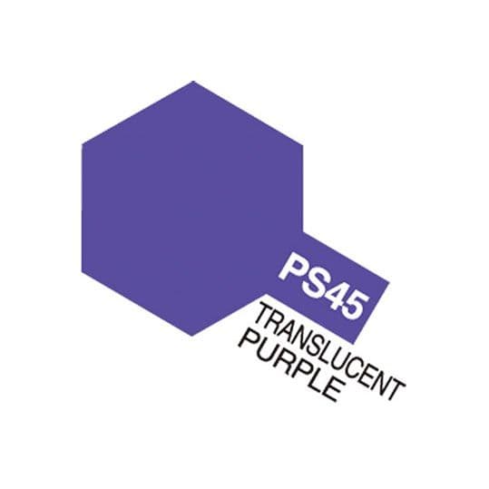 PS-45Translucent Purple 100ML SPRAY färg, farve, väri