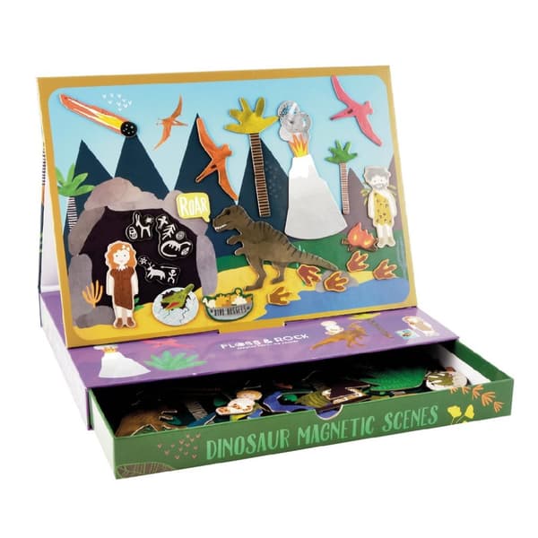 FLOSS  ROCK Dino Magnetic Play Scenes - 41P3644