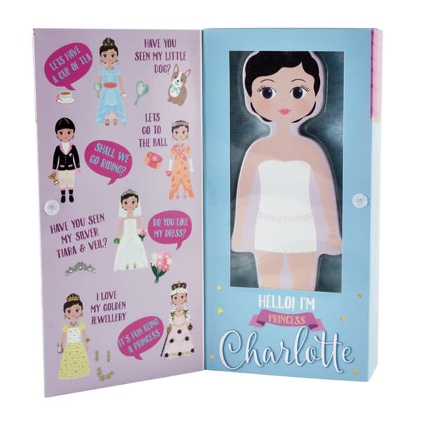 FLOSS  ROCK Charlotte Magnetic Dress Up Doll  - 39P3501