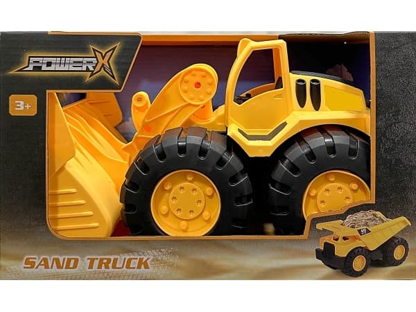 Power X, Sandkasse Bulldozer med frontskær 25 cm