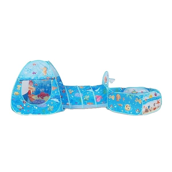 Baby Legeplads, Foldbart Design, Ocean Bolde Pool, Sort