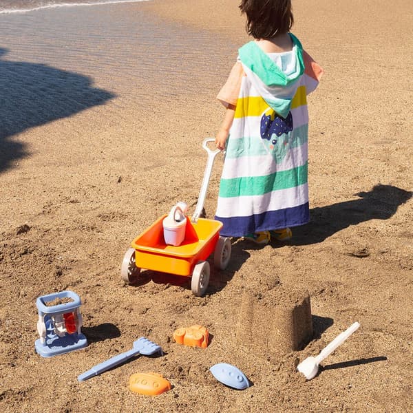 Eurekakids Til Trillebør Med Y 7 Tilbehør Til Strand. Sand Og Vand
