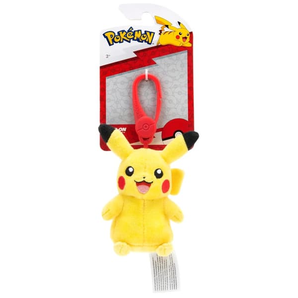 Pokémon Plush Clip On - Assorted