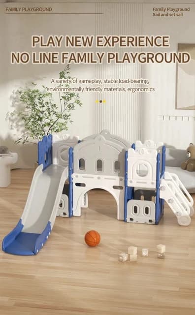 Babylekplats, Rutschkana Gunga, Inomhusförvaring, XLB01-ROSA