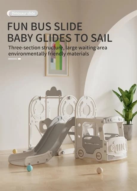Babylekplats, Rutschkana Gunga, Inomhusförvaring, XLB01-ROSA