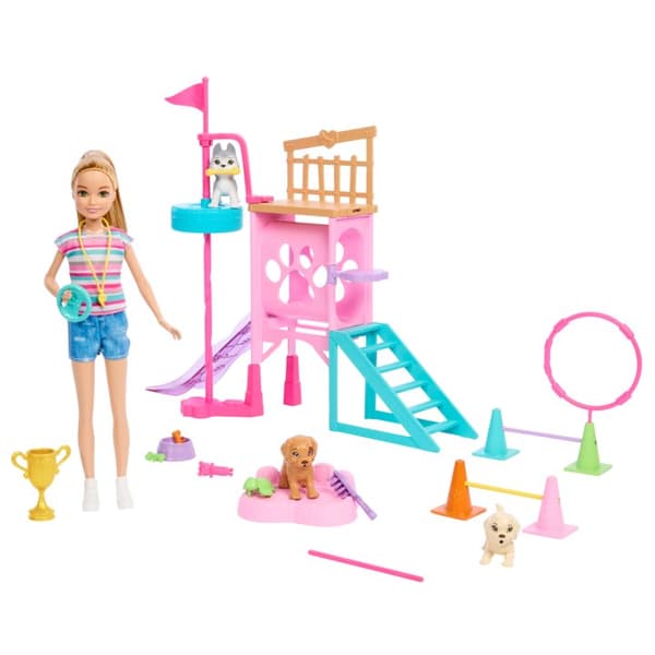 Barbie - Stacies Puppy Playground Playset (HRM10)