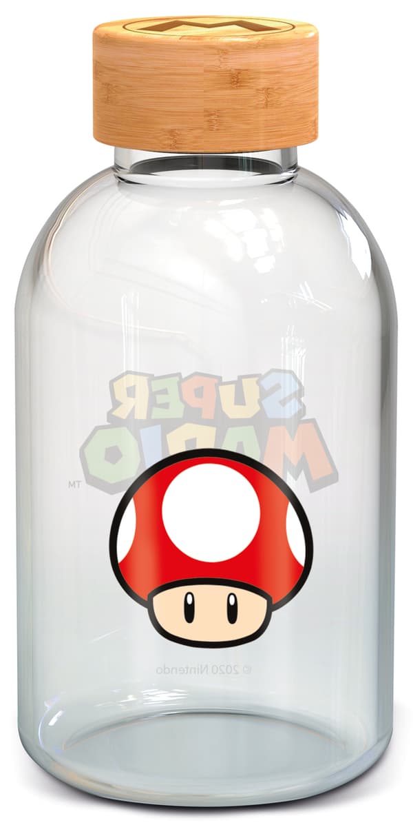 Super Mario - Glass Bottle Gift Set (384)