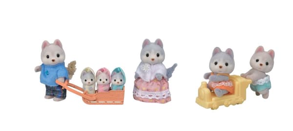 Sylvanian Families - Husky Family  Twins