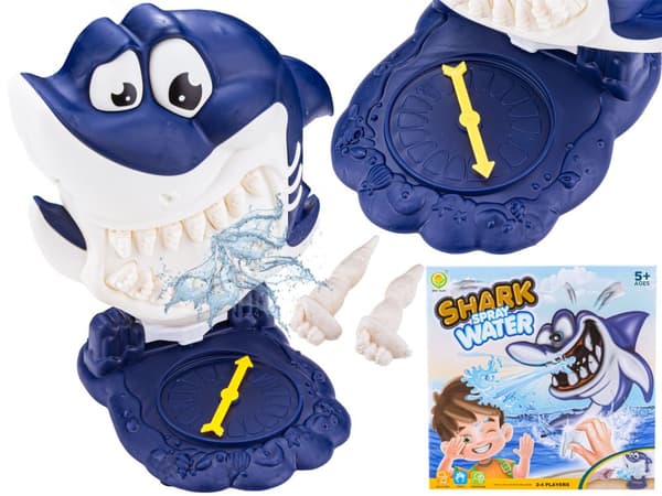 Arcade-perhepeli Revi pois sairas hainhammas, Shark Spray Water Peeing Water