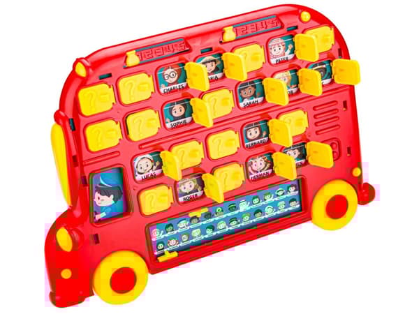 Educational Board, Memory Game "Gissa vem?" BUS, vem är på bussen?