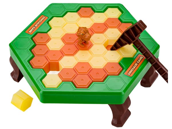 Arkadspel RÄDDA DINOSAURIEN DINO Horisontell bräda Honeycomb Trap