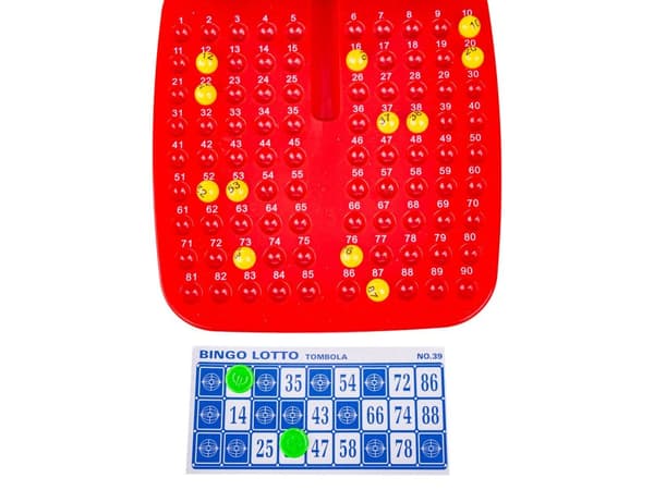 Familjespel, Socialt spel, BINGO, Lotteri, Ritmaskin, Kort