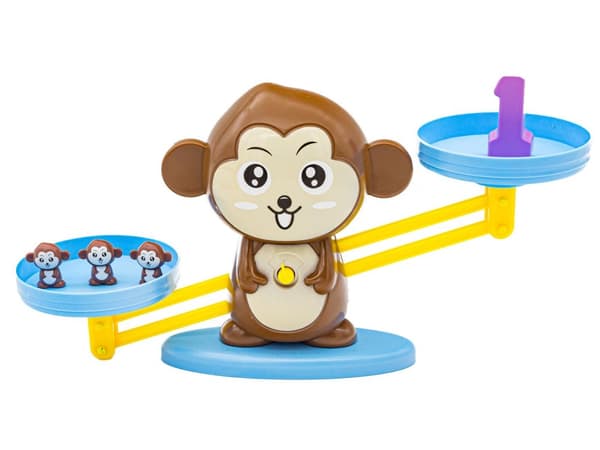 Lära sig att räkna Game - Monkey Balance